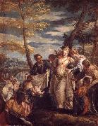 Paolo Veronese Moses found in the reeds painting